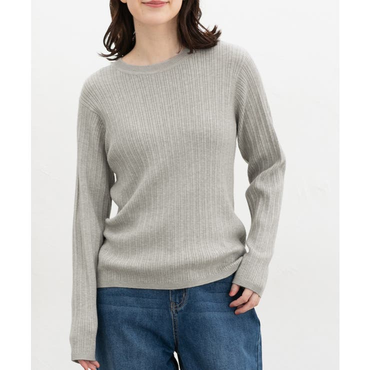 杢グレー | トップス ニット セーター | Honeys