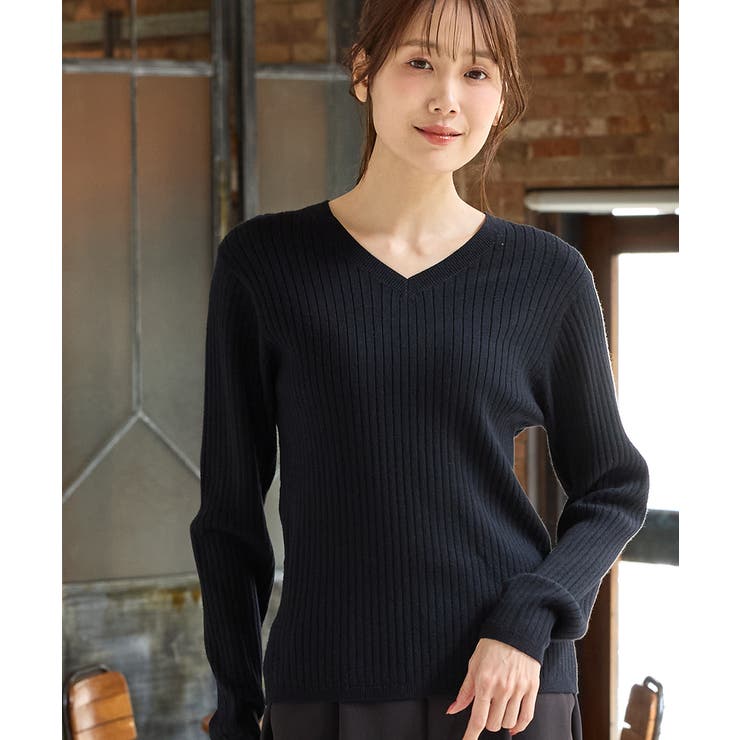 ブラック | トップス ニット セーター | Honeys