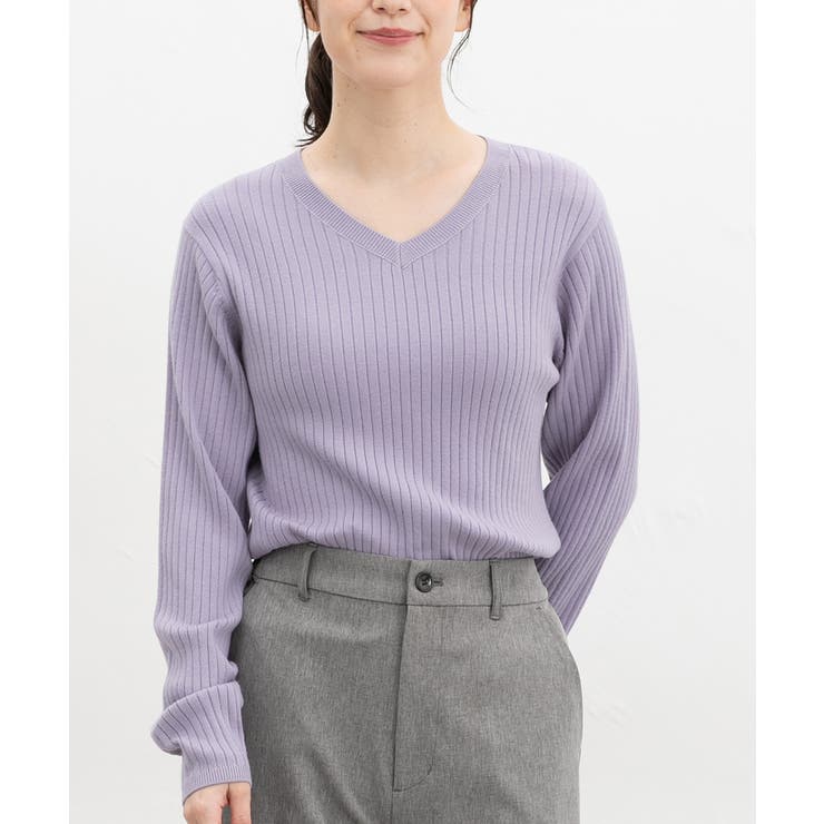 ラベンダー | トップス ニット セーター | Honeys