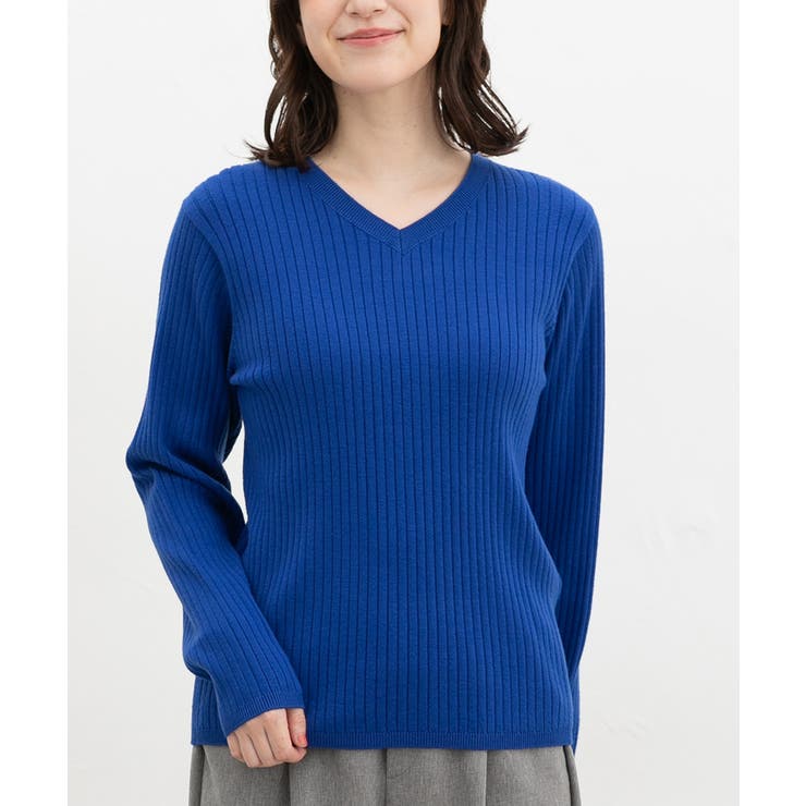 ブルー | トップス ニット セーター | Honeys