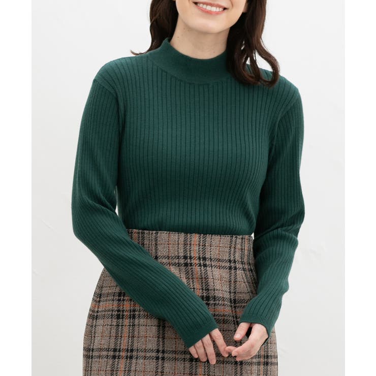 ダークグリーン | トップス ニット セーター | Honeys