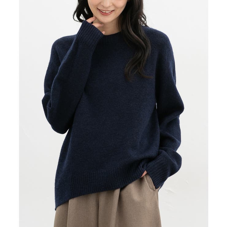 ネイビー | トップス ニット セーター | Honeys