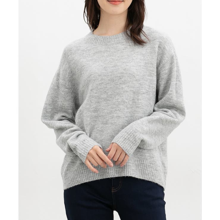 杢グレー | トップス ニット セーター | Honeys