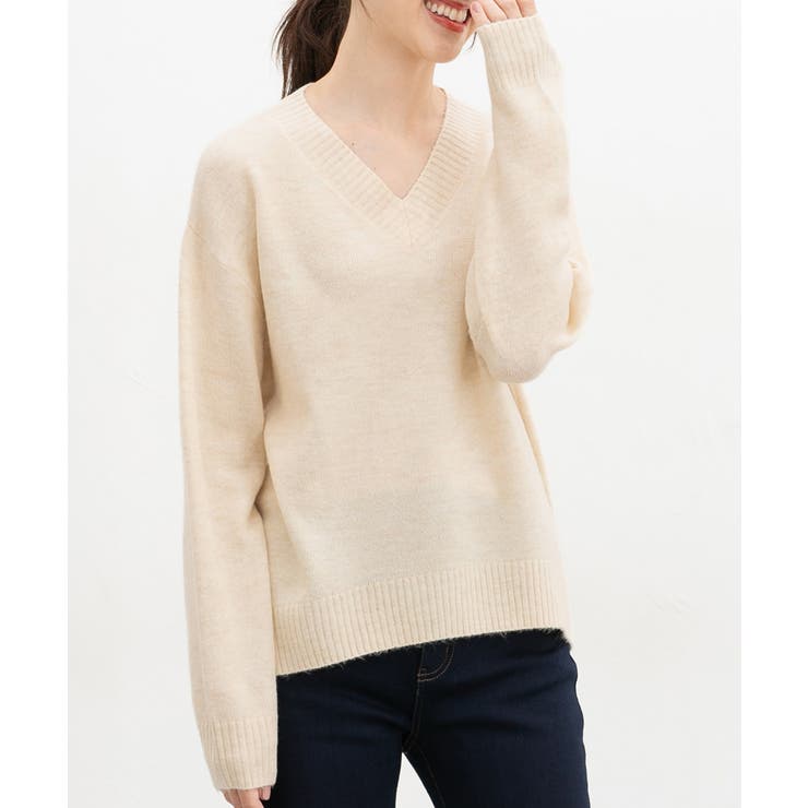 オートミール | トップス ニット セーター | Honeys