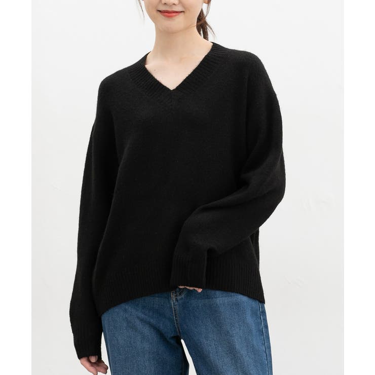 ブラック | トップス ニット セーター | Honeys