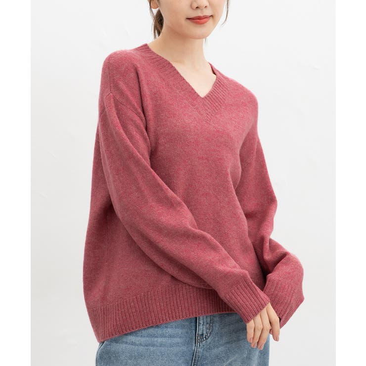 杢アカ | トップス ニット セーター | Honeys