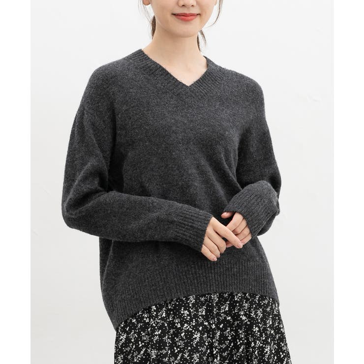 杢チャコール | トップス ニット セーター | Honeys