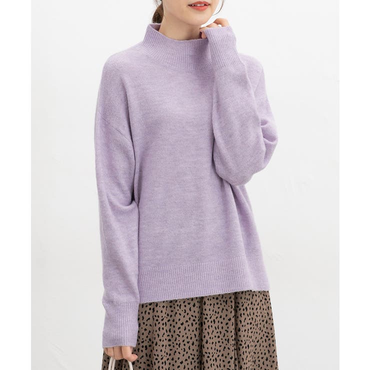 杢ラベンダー | トップス ニット セーター | Honeys