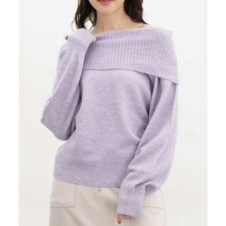 ラベンダー | トップス ニット セーター | Honeys