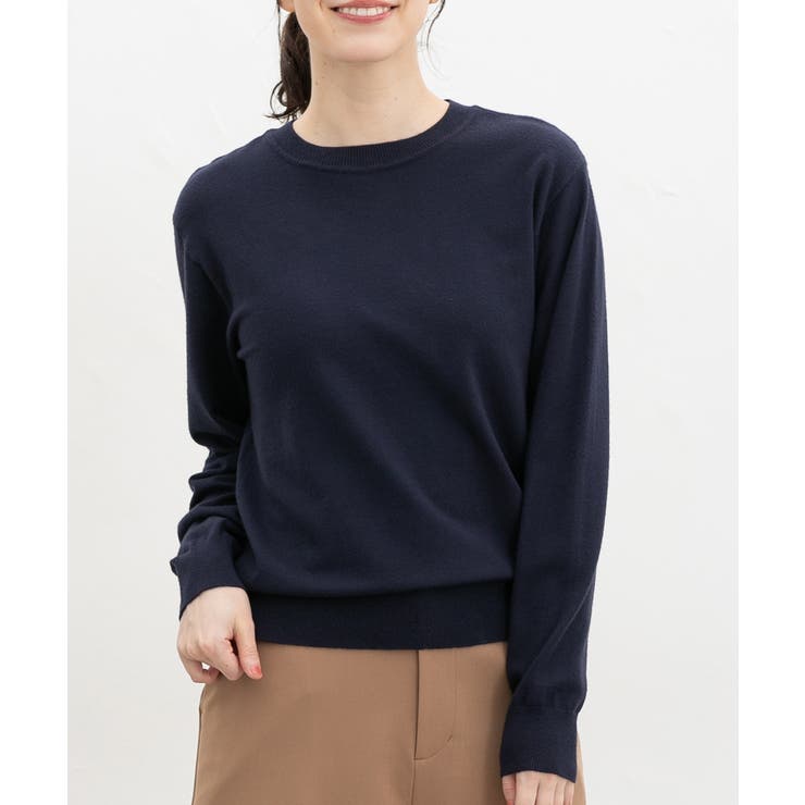 ネイビー | トップス ニット セーター | Honeys