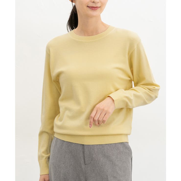 イエロー | トップス ニット セーター | Honeys