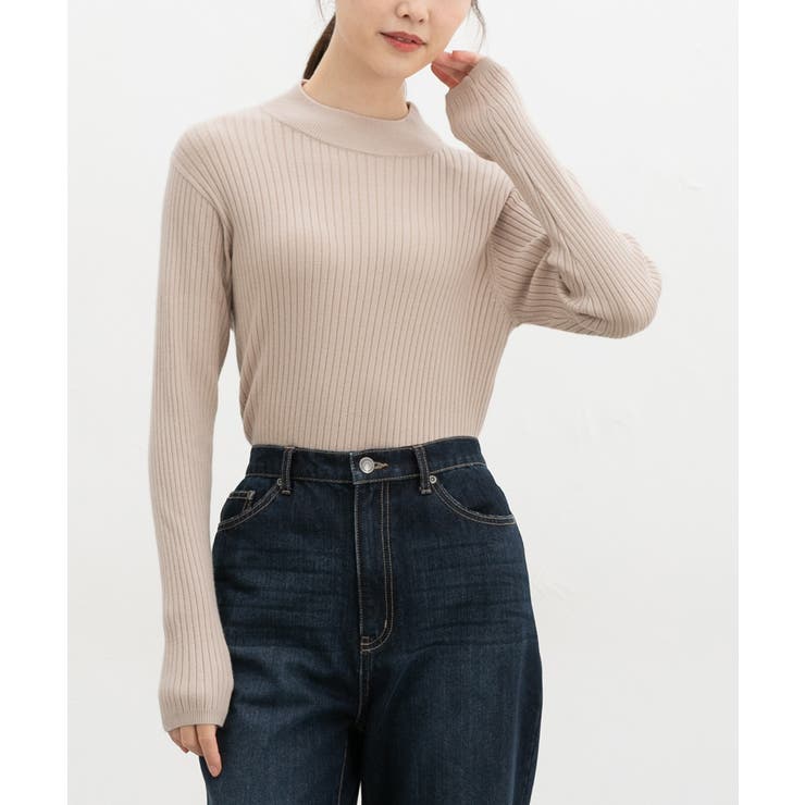 ベージュ | トップス ニット セーター | Honeys