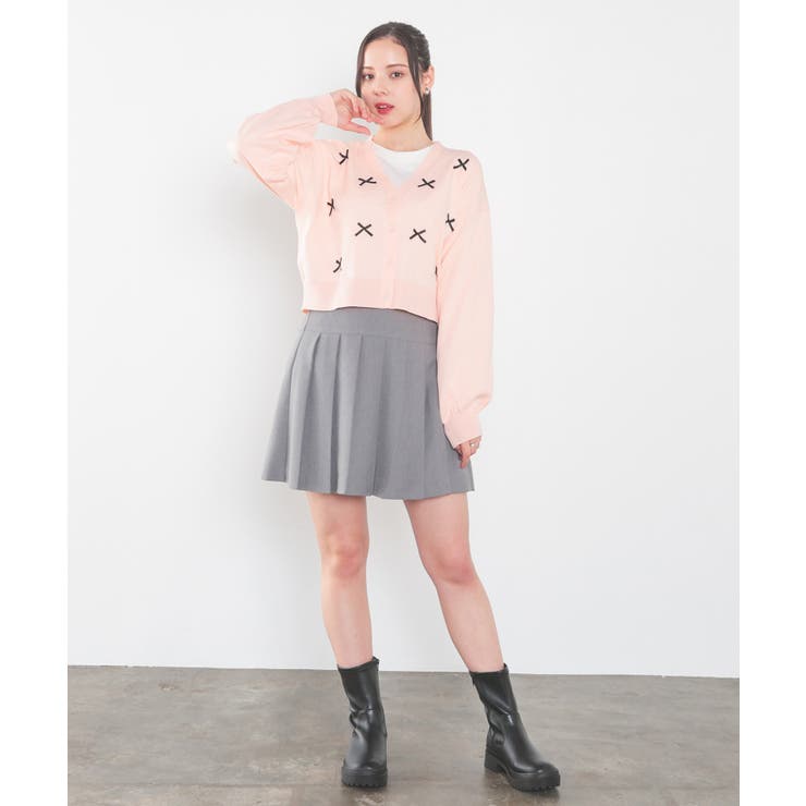 トップス カーディガン 長袖 | Honeys | 詳細画像8 