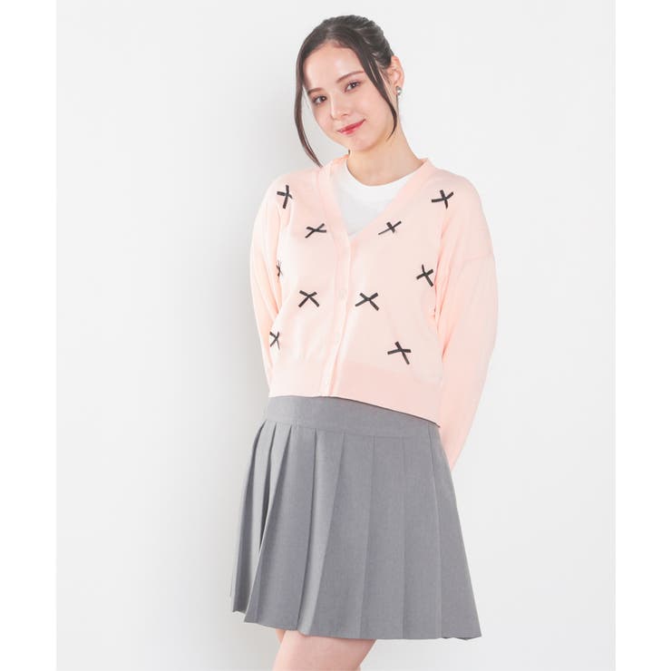 トップス カーディガン 長袖 | Honeys | 詳細画像9 