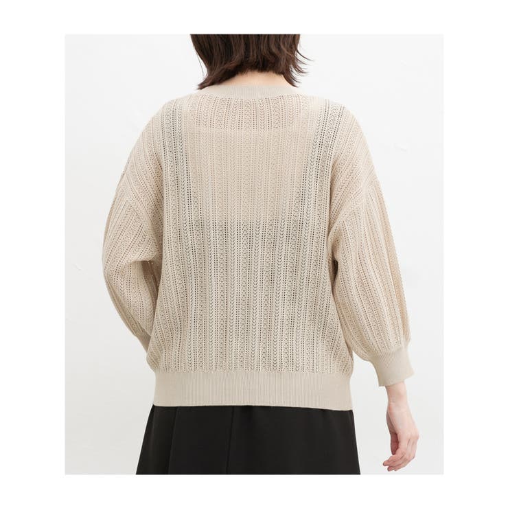 【ハニーズ】トップス カーディガン 透かし編カーデ | Honeys | 詳細画像14 