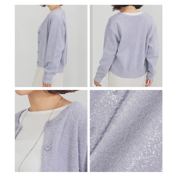 トップス カーディガン ニット | Honeys | 詳細画像15 