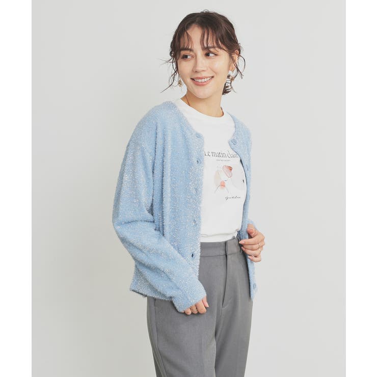 トップス カーディガン ニット | Honeys | 詳細画像4 