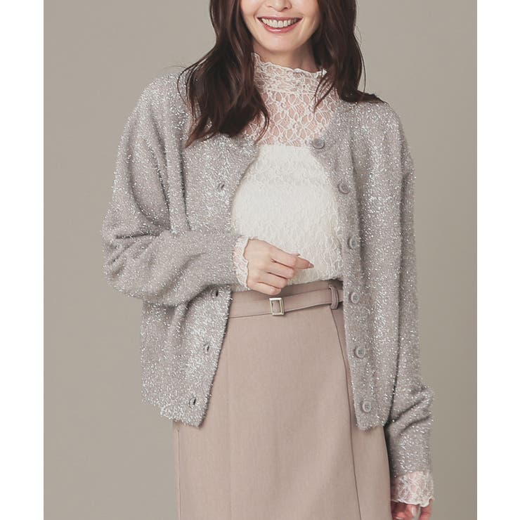 ベージュ | トップス カーディガン ニット | Honeys