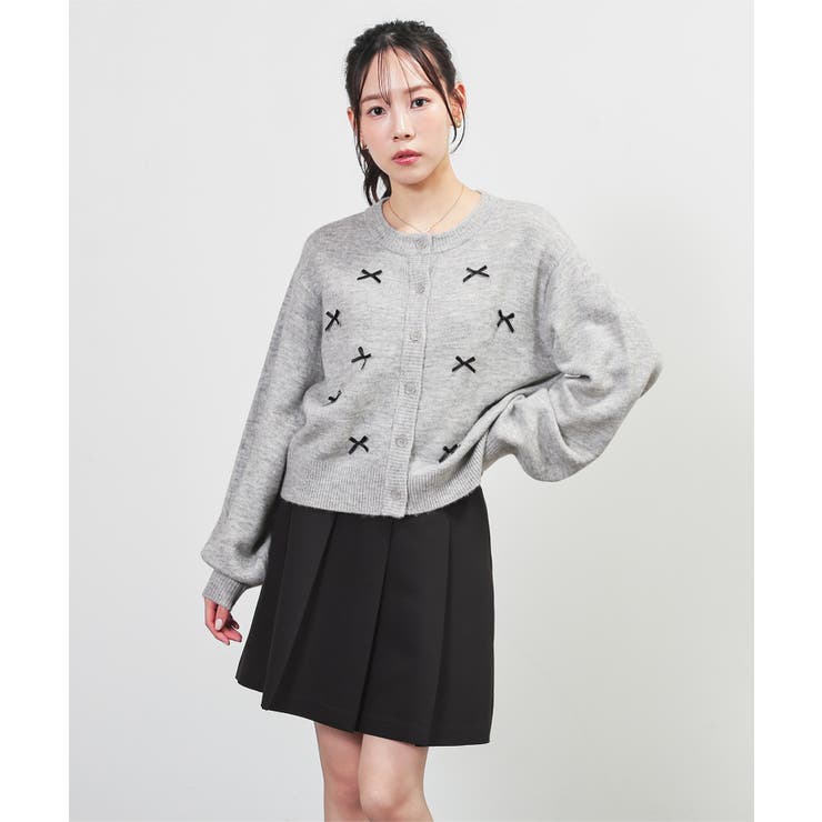 トップス カーディガン 長袖 | Honeys | 詳細画像10 