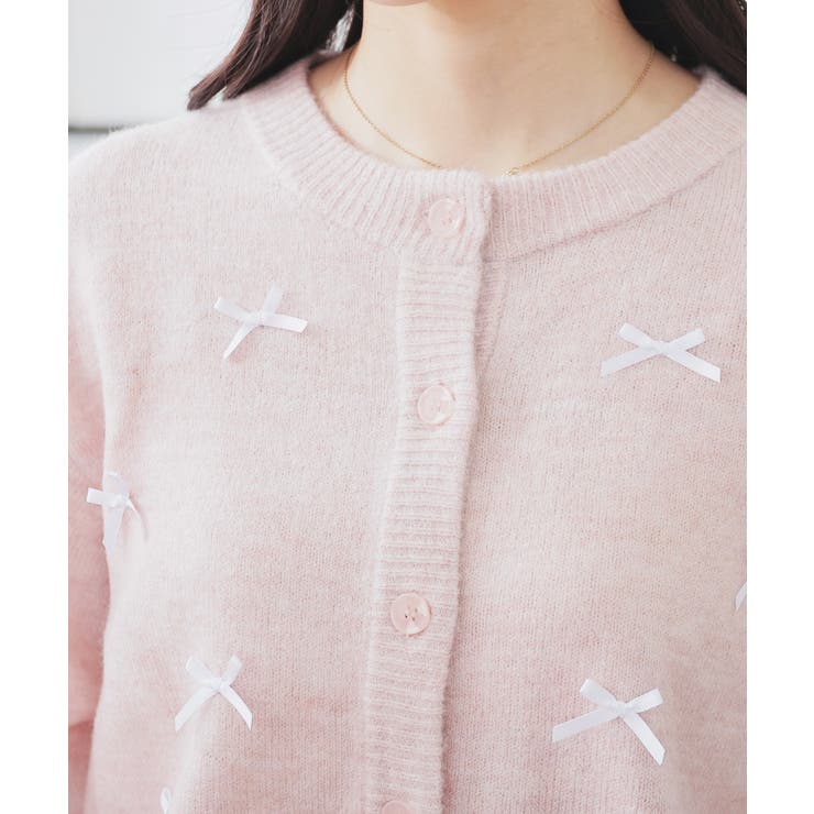 トップス カーディガン 長袖 | Honeys | 詳細画像12 