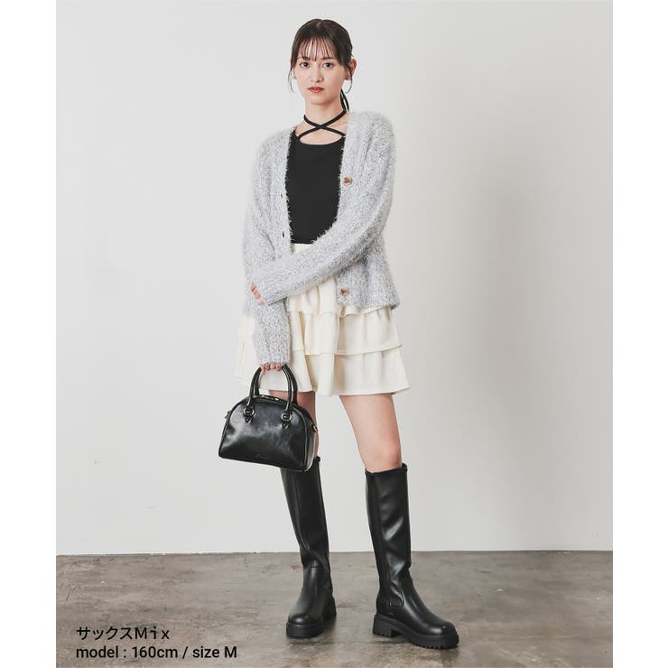 トップス カーディガン 長袖 | Honeys | 詳細画像4 