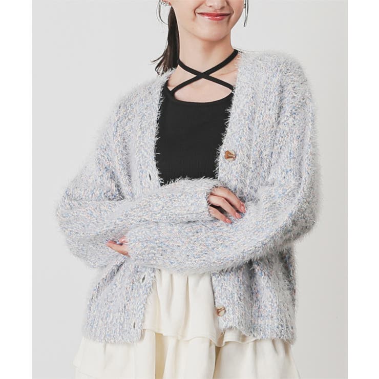 トップス カーディガン 長袖 | Honeys | 詳細画像5 