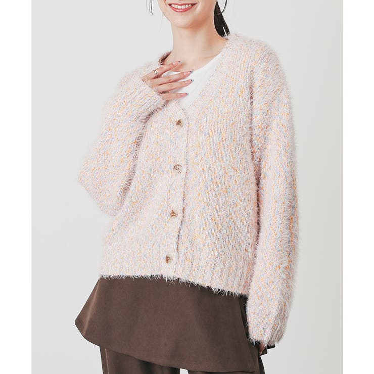 オレンジＭｉｘ | トップス カーディガン 長袖 | Honeys