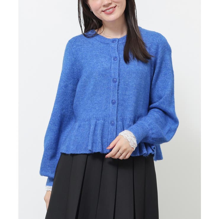 杢ブルー | トップス カーディガン 長袖 | Honeys