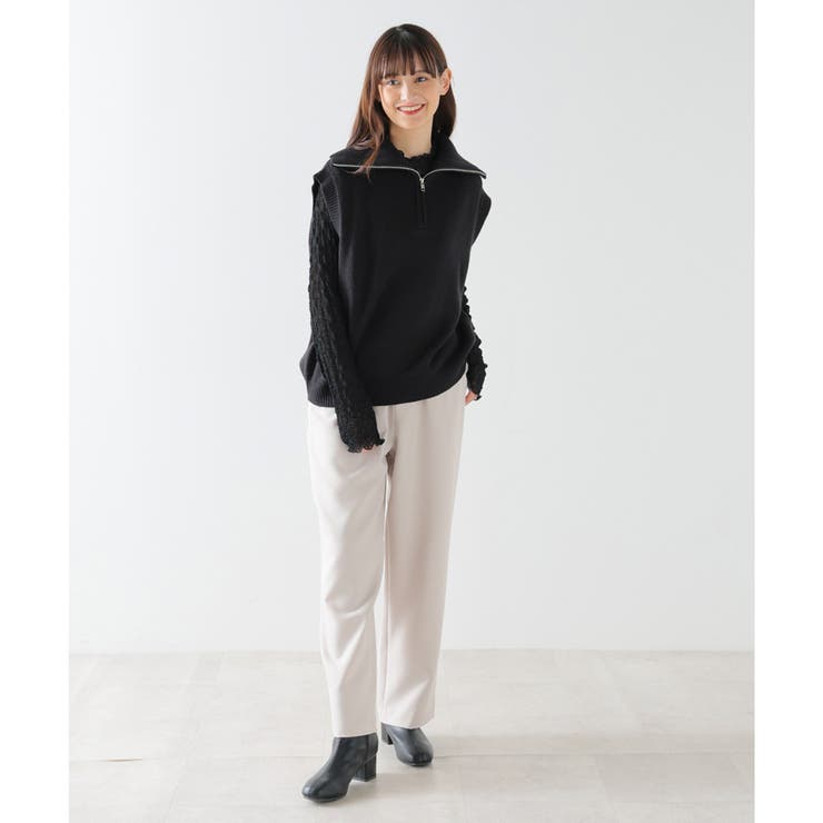 トップス ベスト ハイネック | Honeys | 詳細画像5 