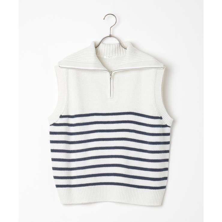 トップス ベスト ハイネック | Honeys | 詳細画像31 