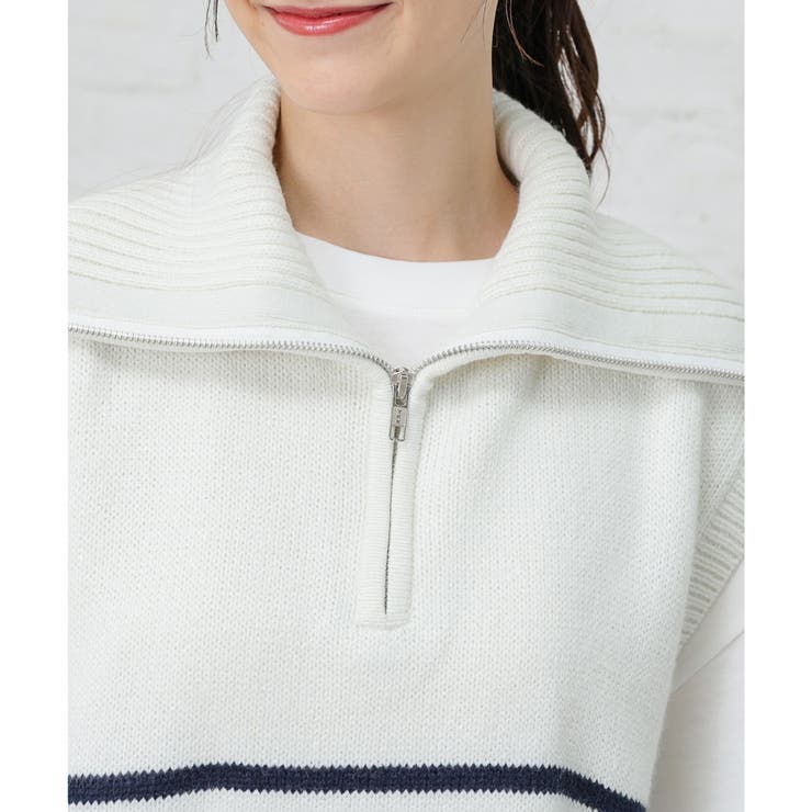 トップス ベスト ハイネック | Honeys | 詳細画像36 