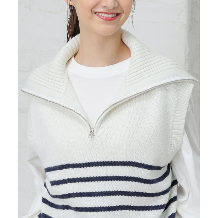 トップス ベスト ハイネック | Honeys | 詳細画像39 