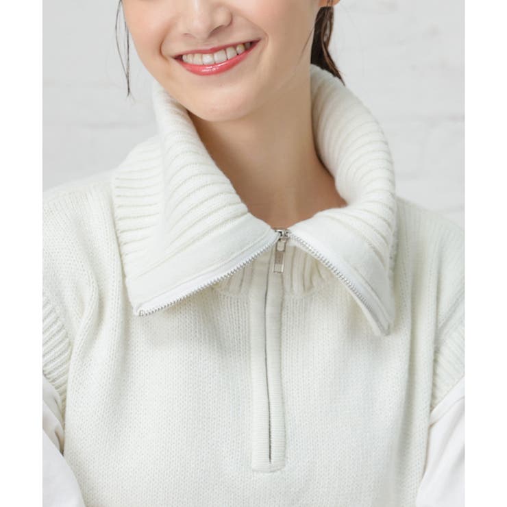 トップス ベスト ハイネック | Honeys | 詳細画像41 