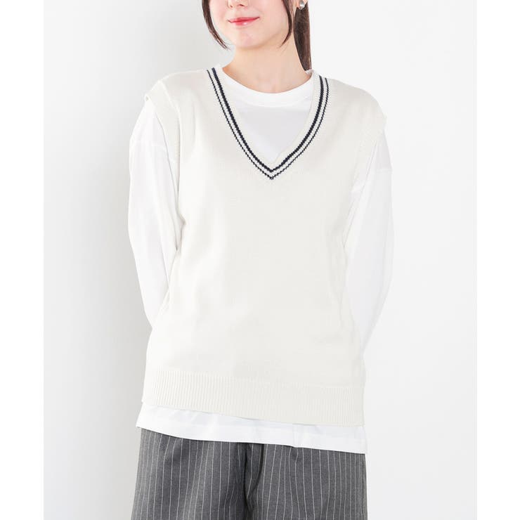 アイボリー | トップス ニット セーター | Honeys