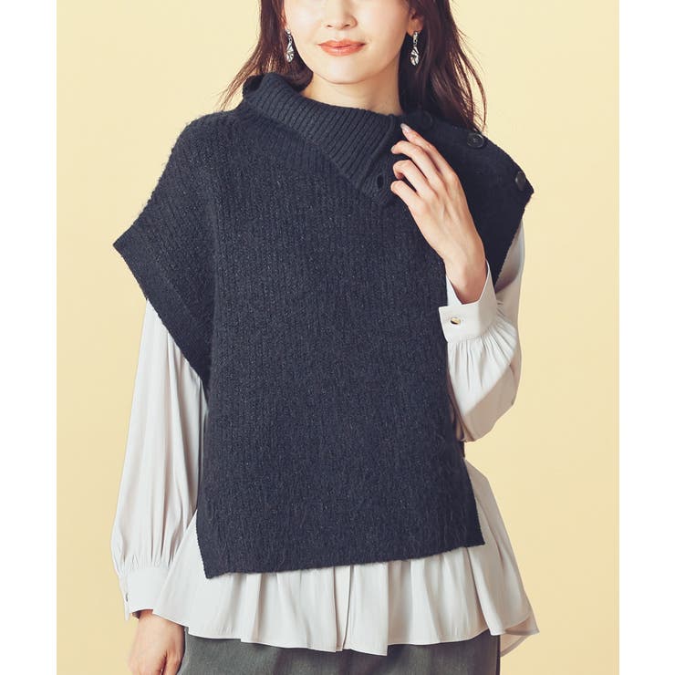 トップス ベスト ニット | Honeys | 詳細画像7 