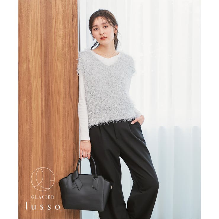 トップス ベスト ニット | Honeys | 詳細画像4 