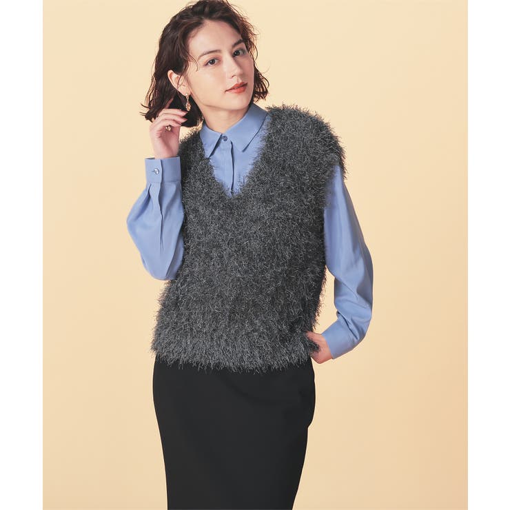 トップス ベスト ニット | Honeys | 詳細画像8 