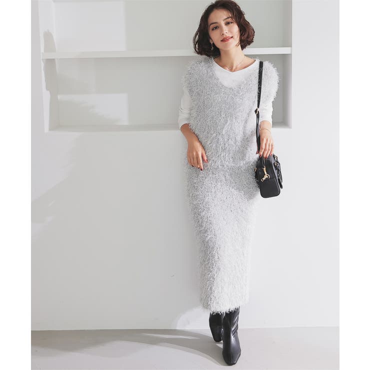 トップス ベスト ニット | Honeys | 詳細画像9 