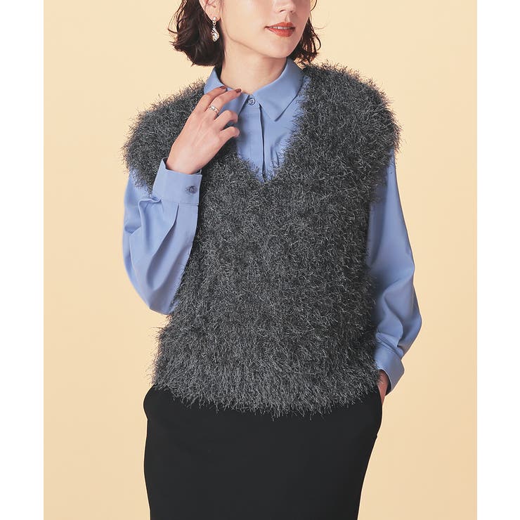 スミクロ | トップス ベスト ニット | Honeys