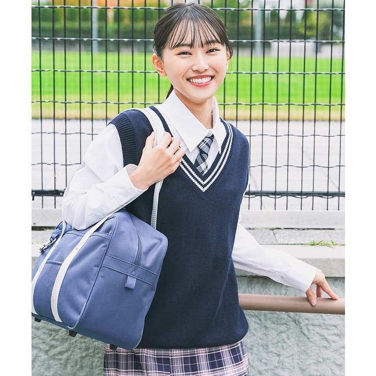 ネイビー | トップス ベスト ニット | Honeys