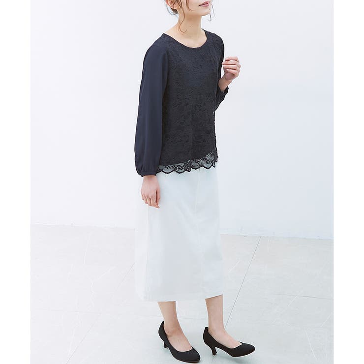 トップス ブラウス 長袖 | Honeys | 詳細画像7 