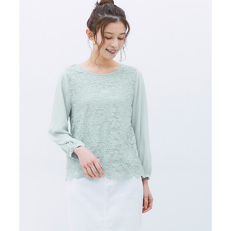 トップス ブラウス 長袖 | Honeys | 詳細画像13 