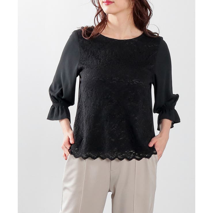 【ハニーズ】トップス ブラウス 7分袖 | Honeys | 詳細画像7 