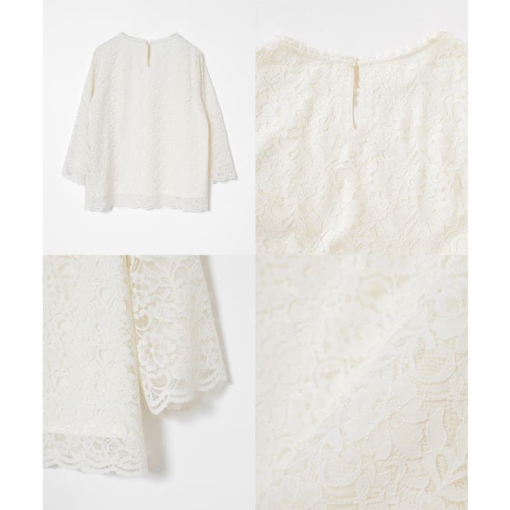 トップス カットソー レース | Honeys | 詳細画像16 