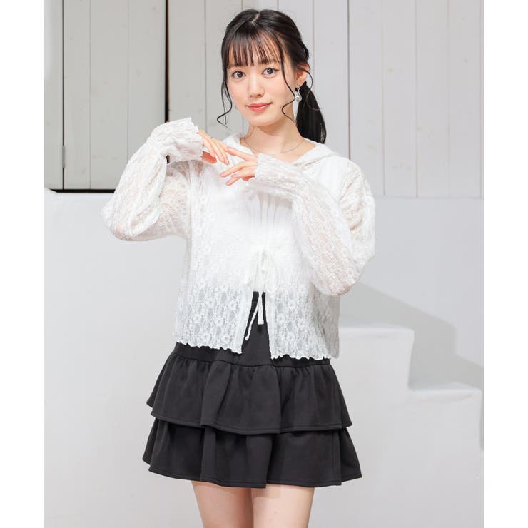 トップス パーカー カーディガン | Honeys | 詳細画像3 