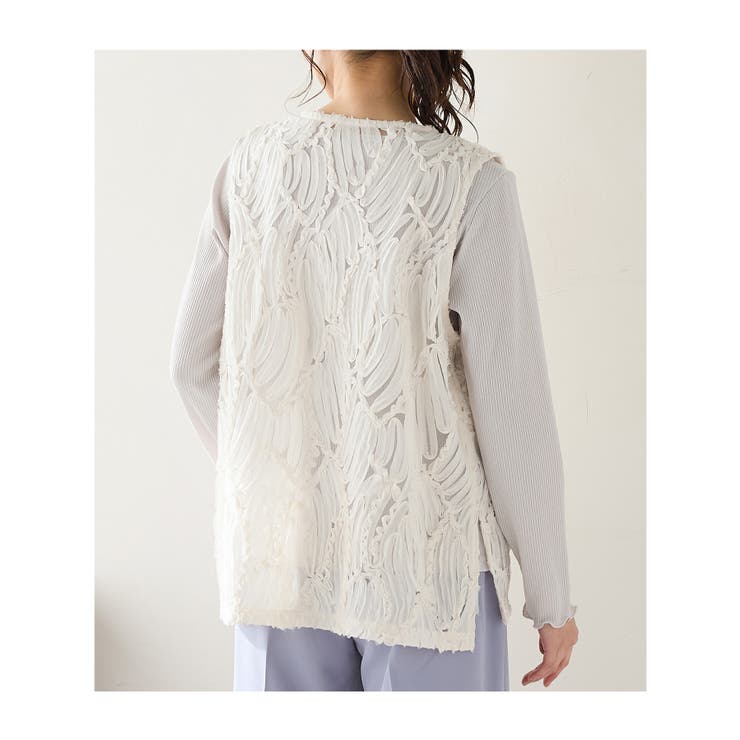 トップス ベスト ジレ | Honeys | 詳細画像14 