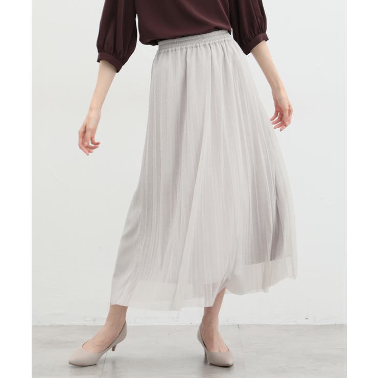 ライトグレー | ボトムス スカート ロングスカート | Honeys