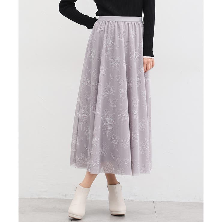 スカート ロングスカート チュール | Honeys | 詳細画像12 