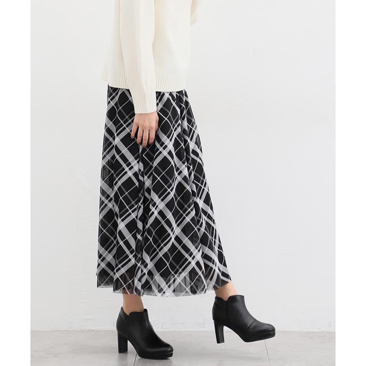 スカート ロングスカート チュール[品番：HNSW0008464]｜Honeys