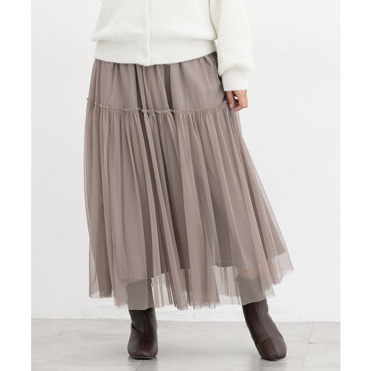 モカ | ボトムス スカート ロングスカート | Honeys